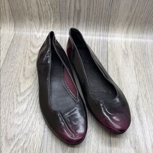 rag & bone Dark Burgundy Women's Flats